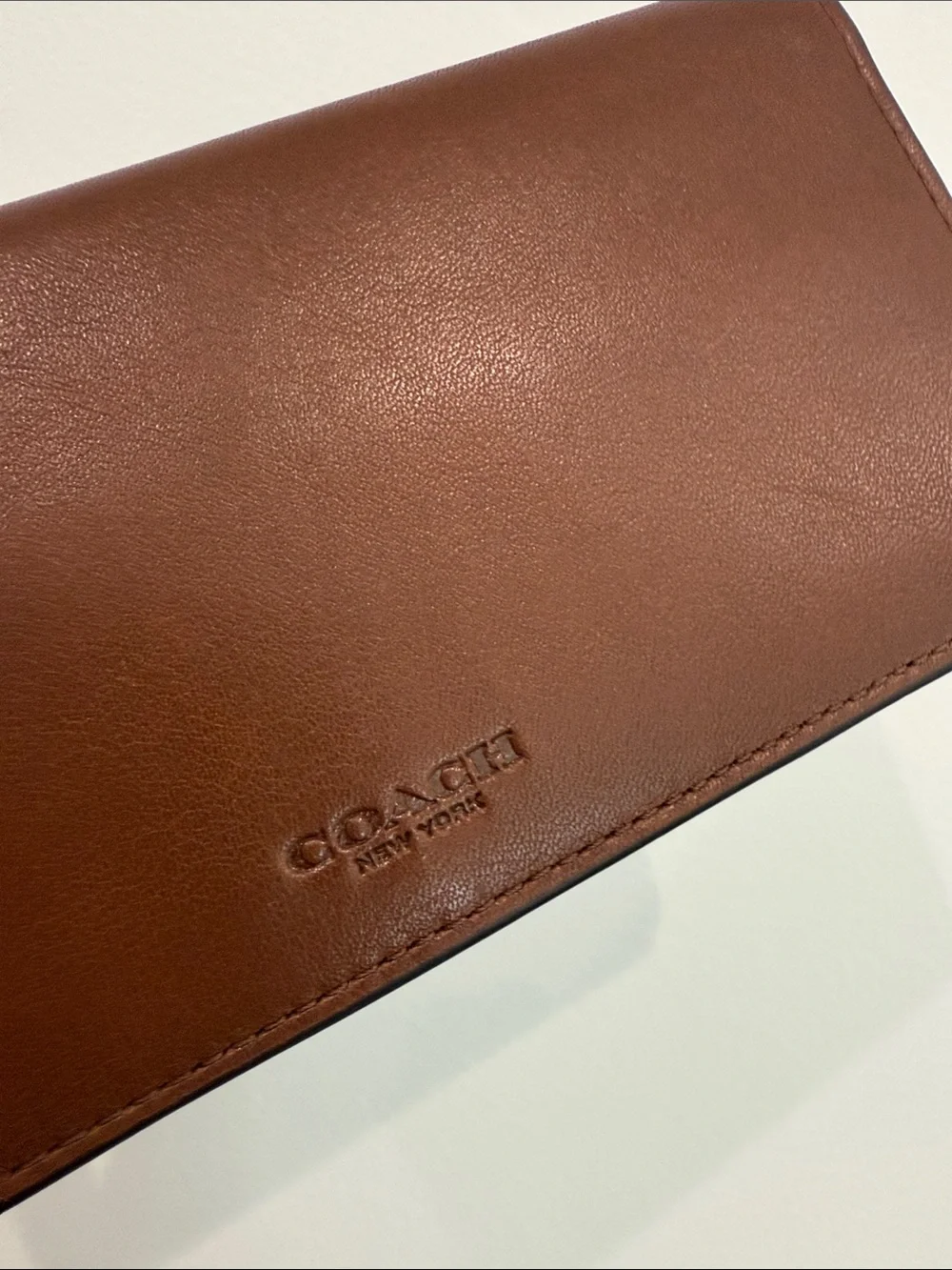 Coach Men’s Breast Pocket Wallet in Sport Calf Leather